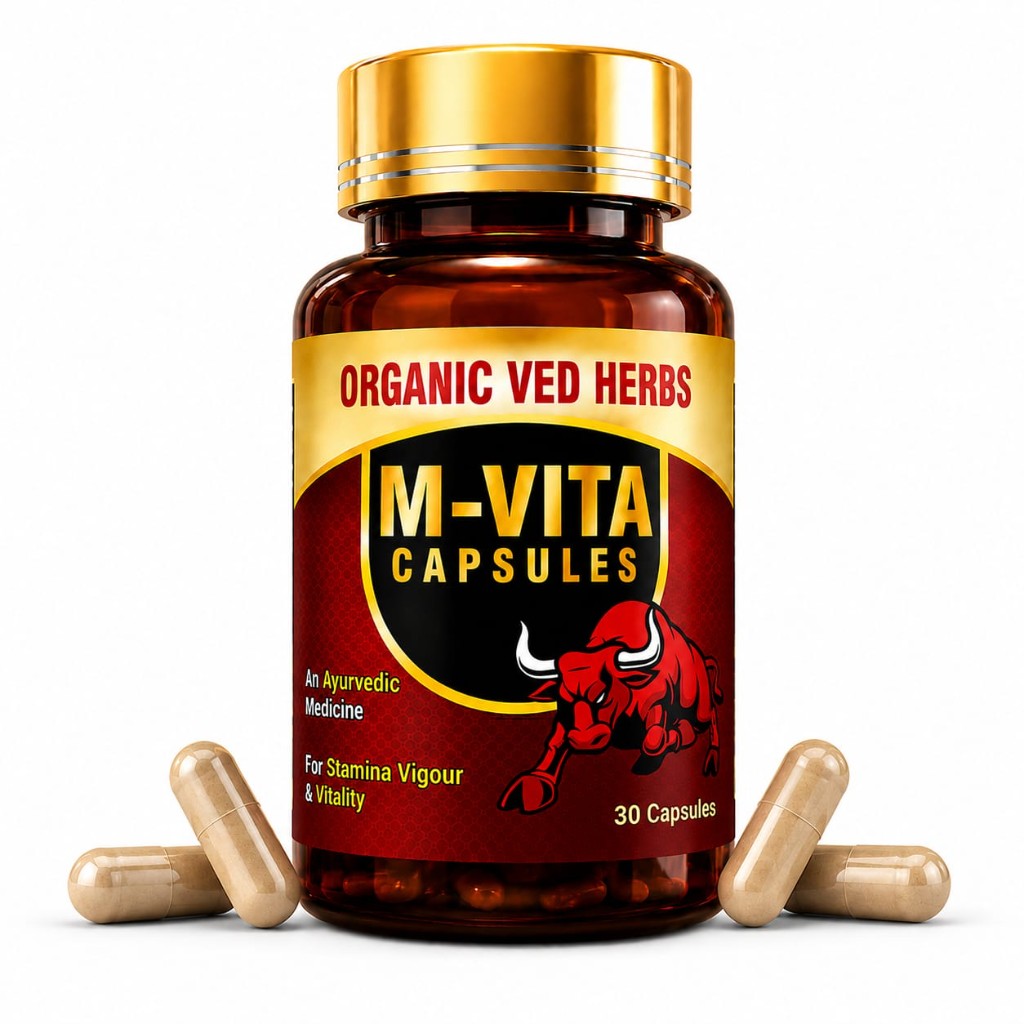 M-Vita Capsules by Organic Ved Herbs
